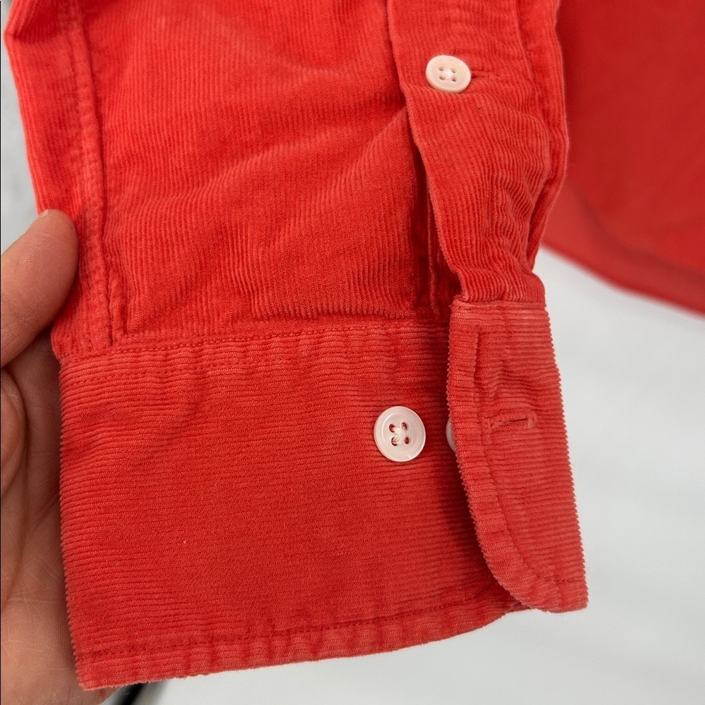 Polo Ralph Lauren Corduroy Mens Shirt M Blake Fine-Wale Cotton Button Down - Picture 5 of 9